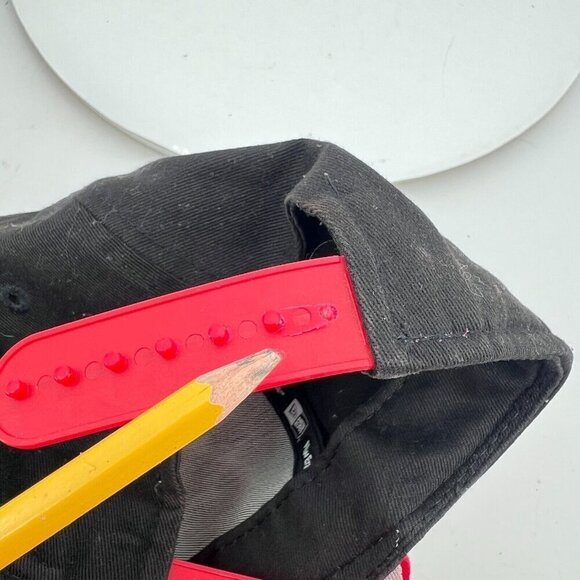 Chicago Bulls New Era Fits Hardwood Classic NBA Black Red Snapback Hat - Picture 8 of 13